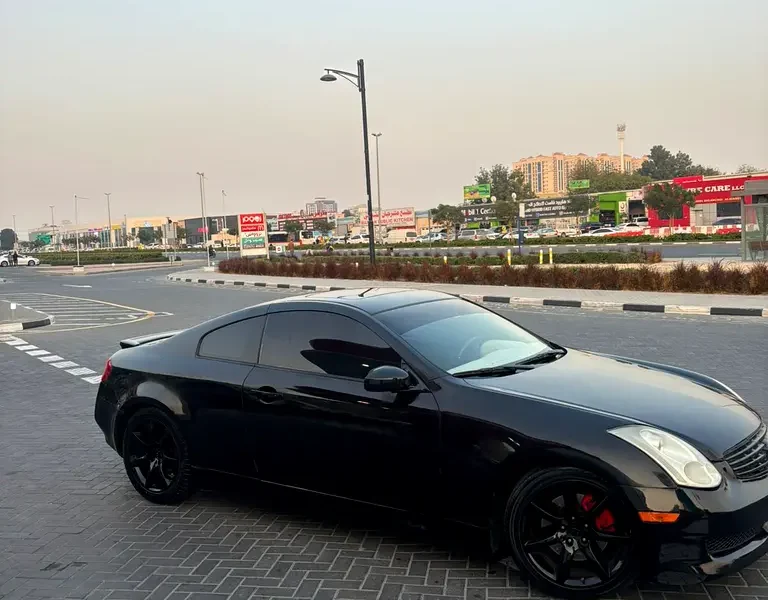 2006 Infiniti G35 Other 6 Cylinder Petrol Engine Black Beige Coupe GCC Specs