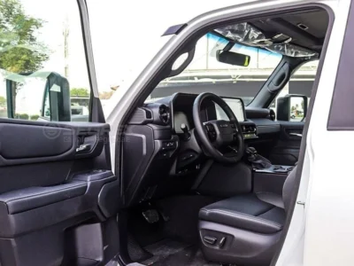 2025 Toyota Land Cruiser Prado All Rounder 2.4L 4 Cylinders Turbo Petrol White Black SUV