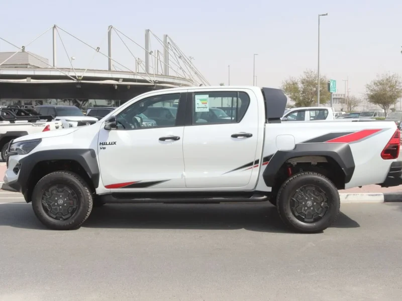 2026 Toyota Hilux GR-S DC 4.0L 6 Cylinders Petrol Engine White Black Pick UP Truck