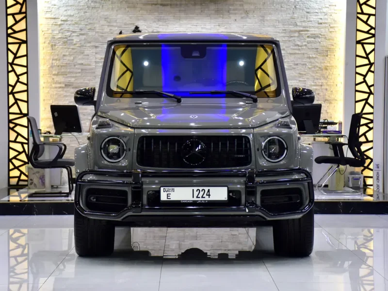 2024 Mercedes-Benz G-Class G 550 8 Cylinder Petrol Engine Grey White SUV American Spec
