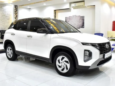 2024 Hyundai Creta S 4 Cylinder Petrol Engine White Black Crossover GCC Specs