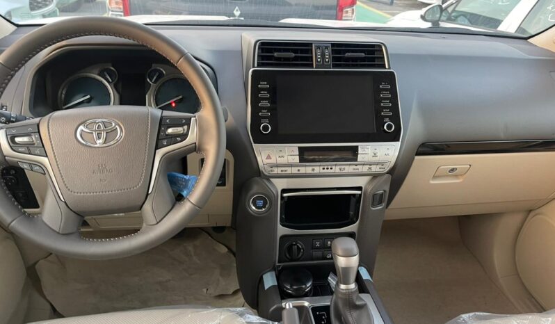2023 Toyota Land Cruiser Prado 4.0 Litres V6 Petrol Engine White Beige SUV 4WD