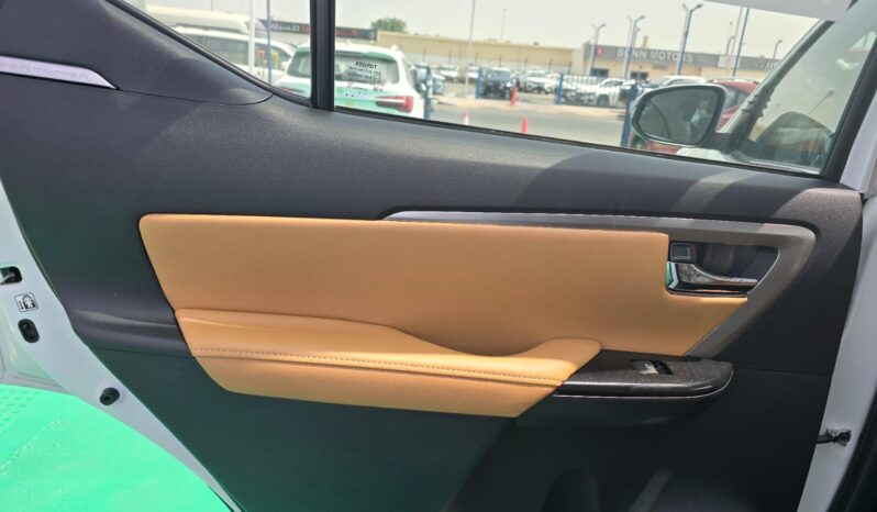 2024 Toyota Fortuner 4.0 Litres Petrol 6 Cylinder Petrol Engine White Tan SUV 4WD