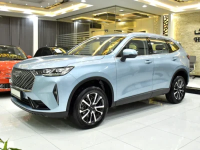 2023 Haval H6 Medium 4 Cylinders Petrol Engine Blue Black SUV GCC Specs