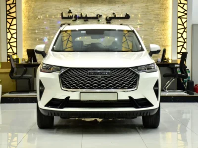 2023 Haval H6 Medium 4 Cylinders Petrol Engine White Black SUV GCC Specs