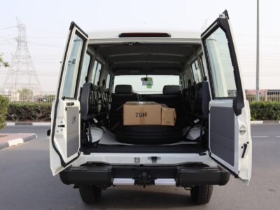 2022 Toyota Land Cruiser 78 4.2L Diesel 6 Cylinders Engine White Grey SUV 4WD