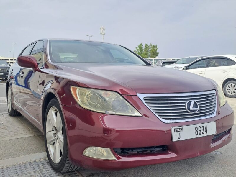 2007 Lexus LS 460L 4.6L V8 Petrol Engine Red Beige Sedan RWD Automatic