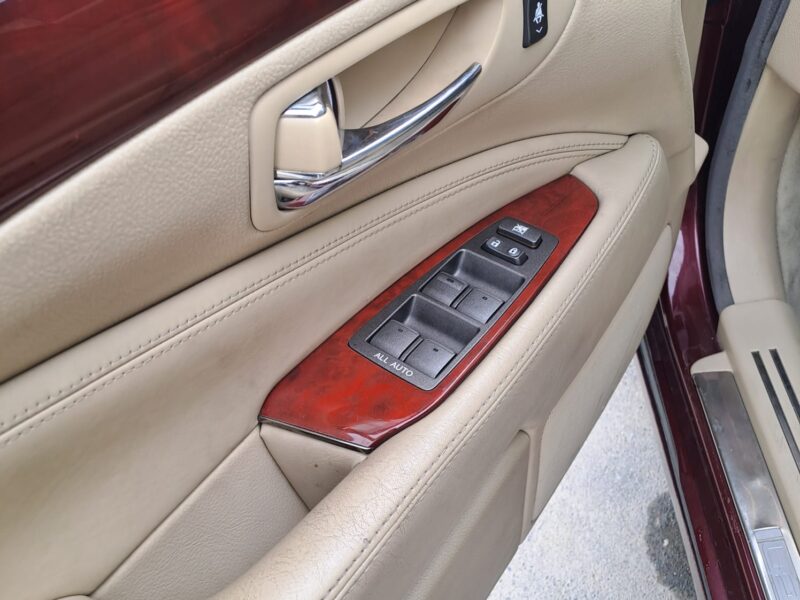 2007 Lexus LS 460L 4.6L V8 Petrol Engine Red Beige Sedan RWD Automatic