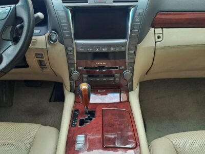 2007 Lexus LS 460L 4.6L V8 Petrol Engine Red Beige Sedan RWD Automatic
