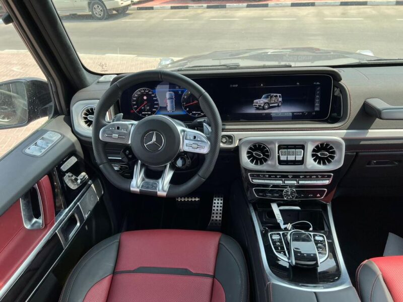 2022 Mercedes Benz G 63 4.0 Litres V8 Twin Turbo Engine Black Red SUV 4MATIC