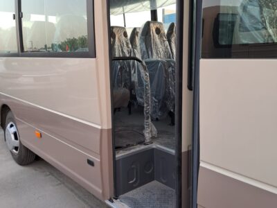 2021 Hyundai County 3.9L 4 Cylinders Engine Diesel Manual Beige Grey Bus RWD