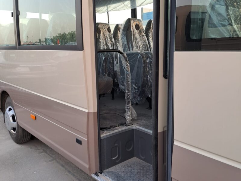 2021 Hyundai County 3.9L 4 Cylinders Engine Diesel Manual Beige Grey Bus RWD