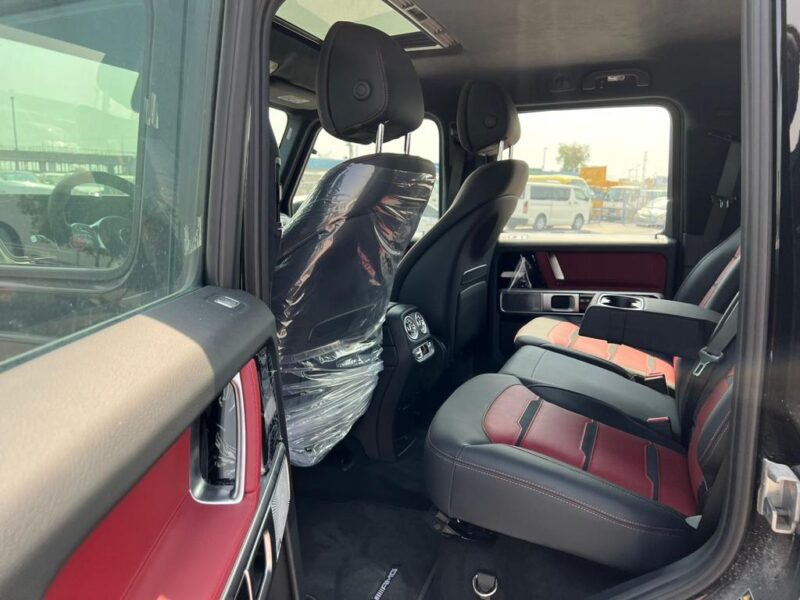 2022 Mercedes Benz G 63 4.0 Litres V8 Twin Turbo Engine Black Red SUV 4MATIC