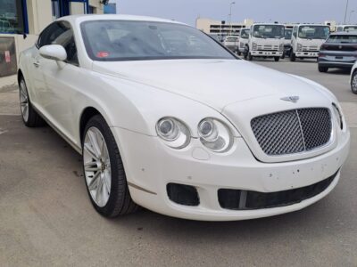 2005 Bentley Continental GT 6.0 Litres W12 Cylinder White Black Coupe
