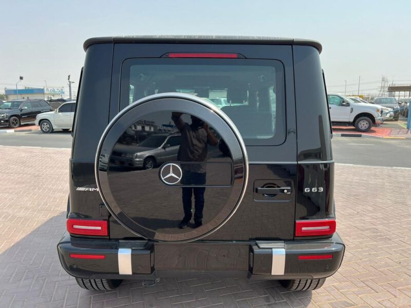 2022 Mercedes Benz G 63 4.0 Litres V8 Twin Turbo Engine Black Red SUV 4MATIC