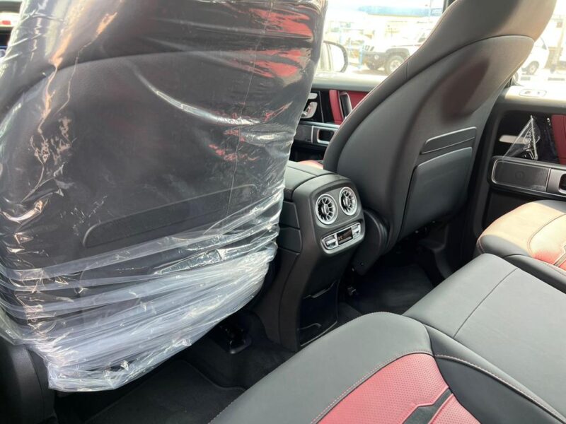 2022 Mercedes Benz G 63 4.0 Litres V8 Twin Turbo Engine Black Red SUV 4MATIC