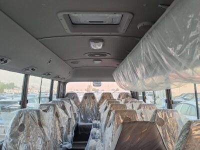 2021 Hyundai County 3.9L 4 Cylinders Engine Diesel Manual Beige Grey Bus RWD