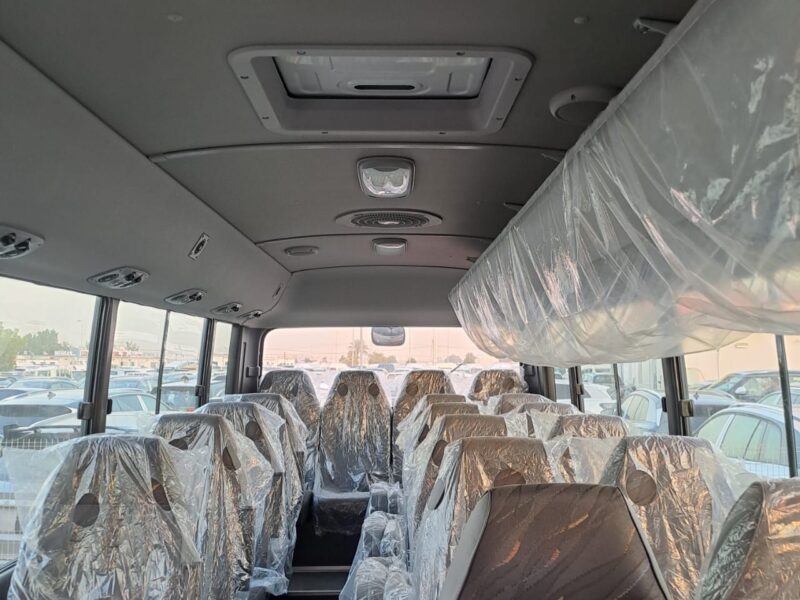 2021 Hyundai County 3.9L 4 Cylinders Engine Diesel Manual Beige Grey Bus RWD