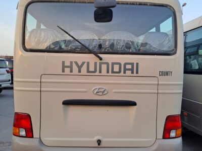 2021 Hyundai County 3.9L 4 Cylinders Engine Diesel Manual Beige Grey Bus RWD