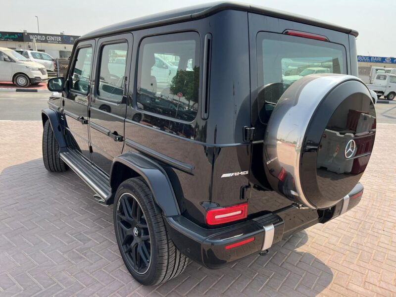 2022 Mercedes Benz G 63 4.0 Litres V8 Twin Turbo Engine Black Red SUV 4MATIC