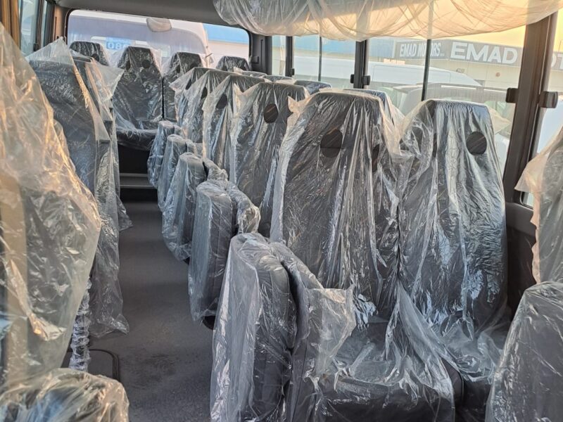 2021 Hyundai County 3.9L 4 Cylinders Engine Diesel Manual Beige Grey Bus RWD