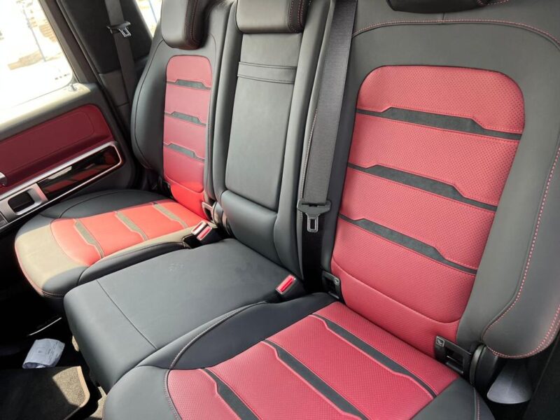 2022 Mercedes Benz G 63 4.0 Litres V8 Twin Turbo Engine Black Red SUV 4MATIC