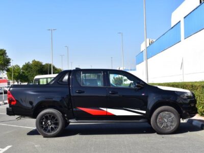2023 Toyota Hilux GR Sport 2.8L 4 Cylinder Diesel Engine Black Pick Up Truck 4WD