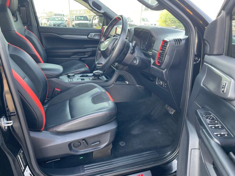 2022 Ford Ranger Raptor 3.0L Twin-Turbo EcoBoost V6 Petrol Engine Black Pick Up Truck