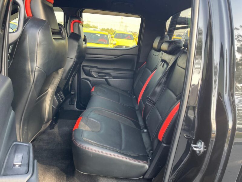 2022 Ford Ranger Raptor 3.0L Twin-Turbo EcoBoost V6 Petrol Engine Black Pick Up Truck