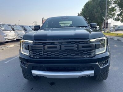 2022 Ford Ranger Raptor 3.0L Twin-Turbo EcoBoost V6 Petrol Engine Black Pick Up Truck