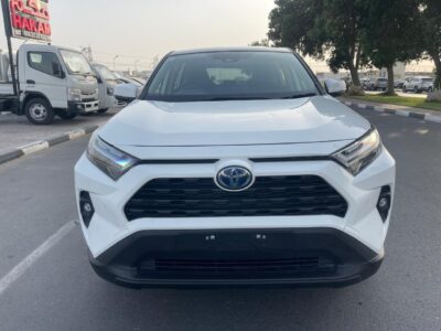 2024 Toyota RAV4 GX Hybrid 2.5L 4-cylinder DOHC 16-valve with VVT-i White Grey SUV