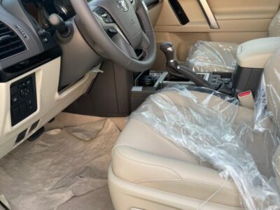 2023 Toyota Land Cruiser Prado 4.0 Litres V6 Petrol Engine White Beige SUV 4WD