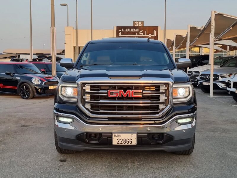 2018 GMC Sierra 1500 4.3 Litres V6 petrol Engine Black Beige Pick Up Truck Full Option