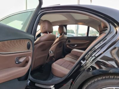 2022 Mercedes-Benz E300 2.0-liter Turbocharged 4 Cylinder Engine Black Brown Sedan