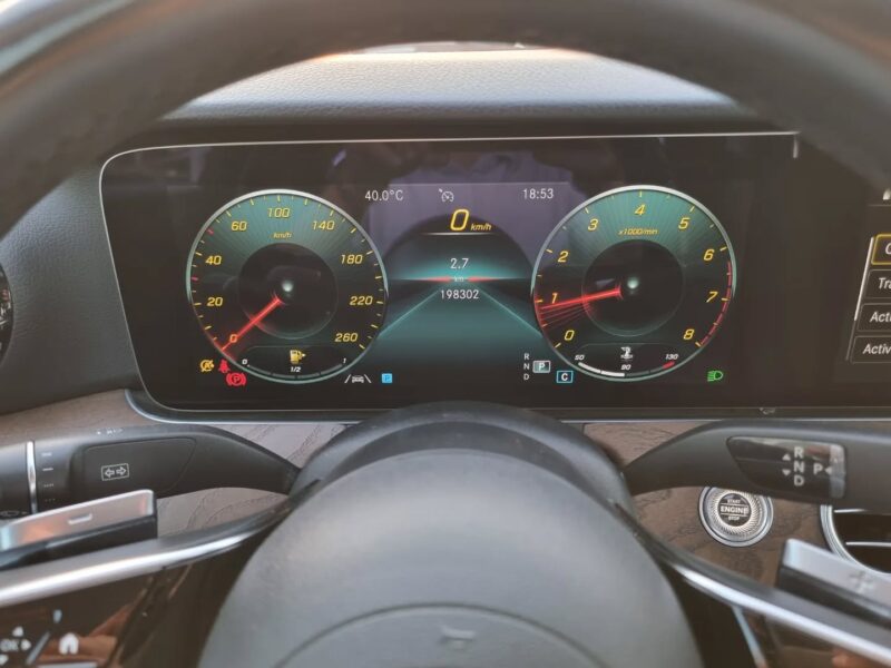 2022 Mercedes-Benz E300 2.0-liter Turbocharged 4 Cylinder Engine Black Brown Sedan