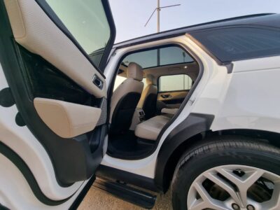 2019 Land Rover Range Rover Velar R-Dynamic SE P250 2.0L Turbo 4 Cylinder Engine White Tan