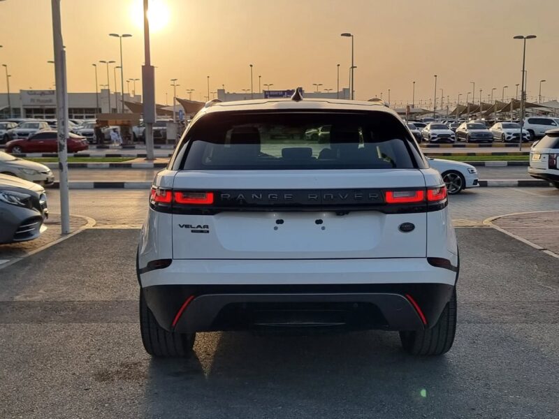 2019 Land Rover Range Rover Velar R-Dynamic SE P250 2.0L Turbo 4 Cylinder Engine White Tan