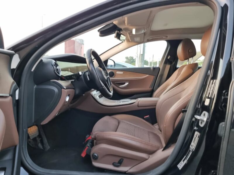 2022 Mercedes-Benz E300 2.0-liter Turbocharged 4 Cylinder Engine Black Brown Sedan