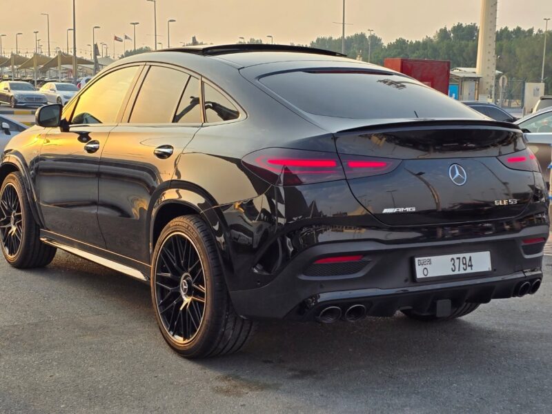 2024 Mercedes-Benz AMG GLE 53 Coupe 3.0L Turbo Inline-6 with EQ Boost Black Red SUV