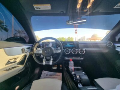 2020 Mercedes-Benz AMG CLA 35 2.0 Litres 4 Cylinder Petrol Engine Gold Beige Coupe