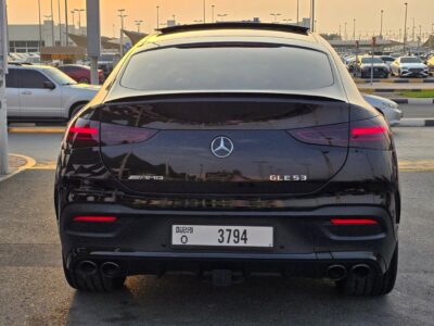 2024 Mercedes-Benz AMG GLE 53 Coupe 3.0L Turbo Inline-6 with EQ Boost Black Red SUV