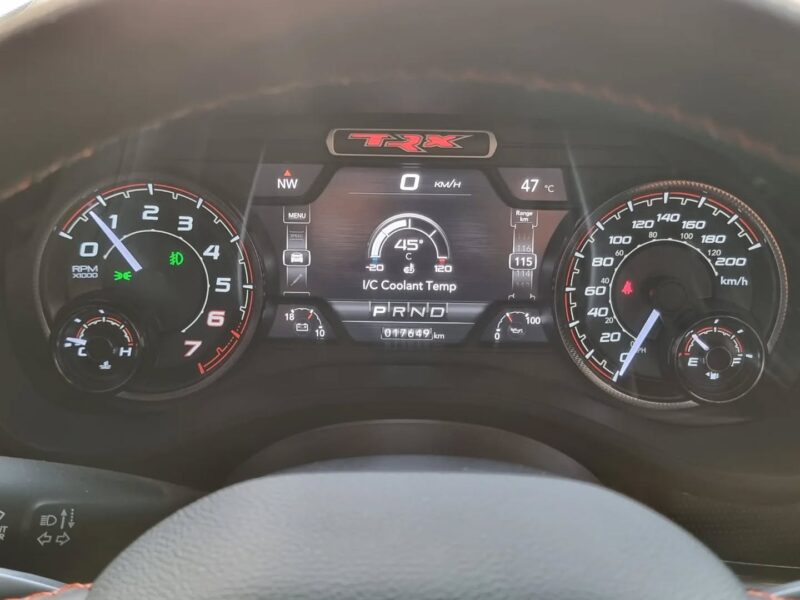 2022 Dodge RAM 1500 TRX 6.2L Supercharged HEMI V8 Engine Orange Grey Pick UP