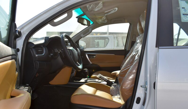 2024 Toyota Fortuner 4.0 Litres Petrol 6 Cylinder Petrol Engine White Tan SUV 4WD