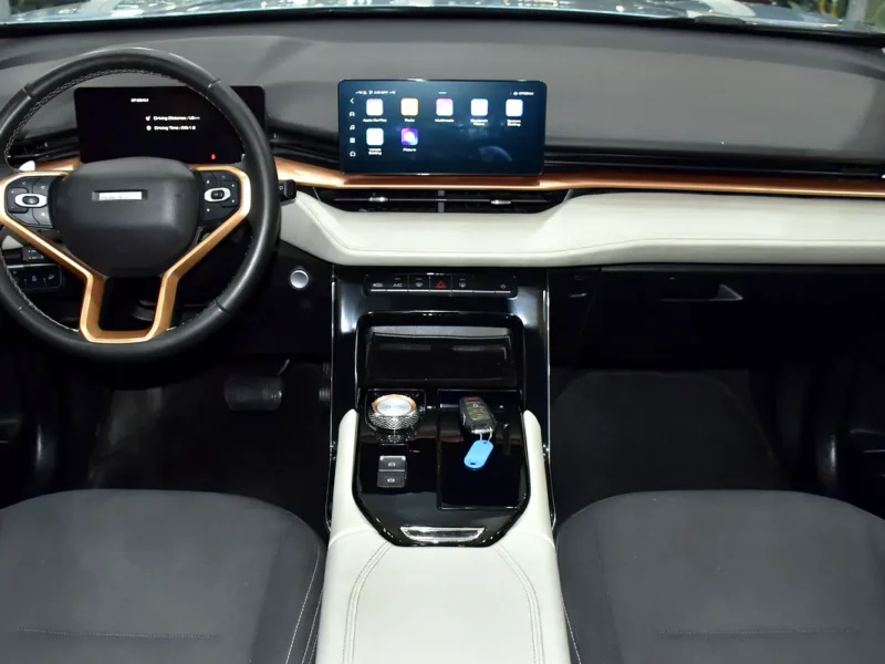 2023 Haval H6 Medium 4 Cylinders Petrol Engine Blue Black SUV GCC Specs