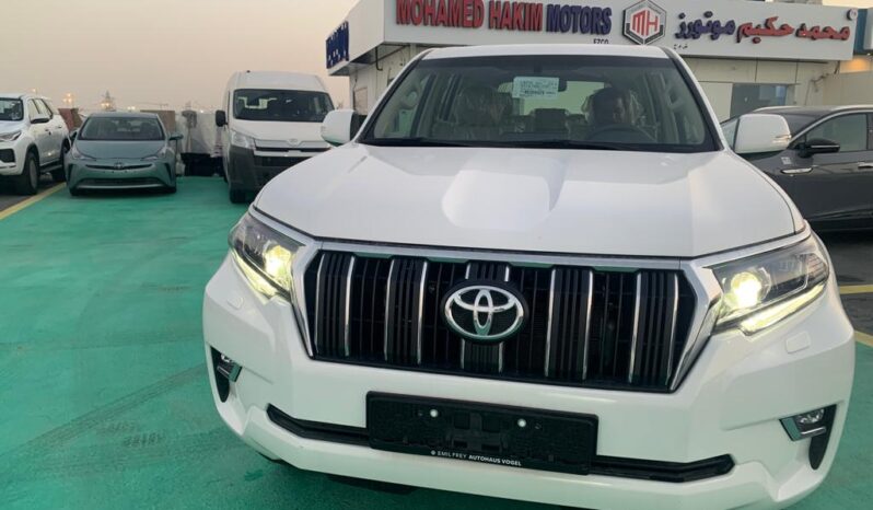 2023 Toyota Land Cruiser Prado 4.0 Litres V6 Petrol Engine White Beige SUV 4WD