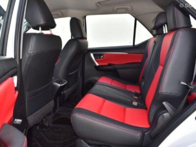 2024 Toyota Fortuner 4.0 Litres Petrol 6 Cylinder Petrol Engine White Red SUV 4WD