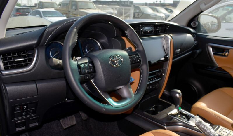 2024 Toyota Fortuner 4.0 Litres Petrol 6 Cylinder Petrol Engine White Tan SUV 4WD