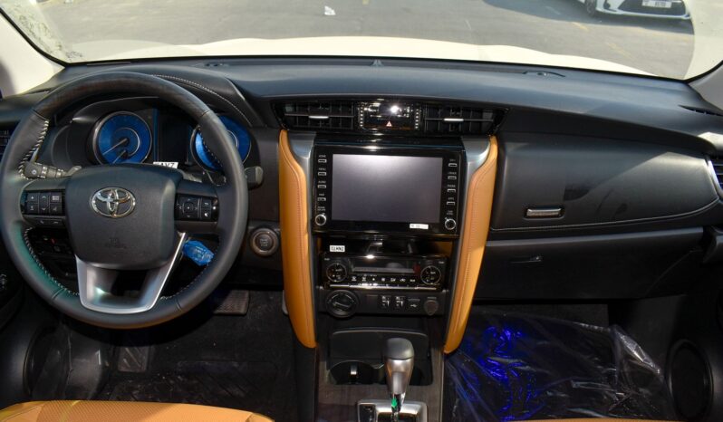 2024 Toyota Fortuner 4.0 Litres Petrol 6 Cylinder Petrol Engine White Tan SUV 4WD