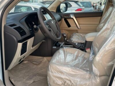 2023 Toyota Land Cruiser Prado 4.0 Litres V6 Petrol Engine White Beige SUV 4WD