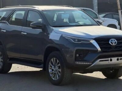 2024 Toyota Fortuner 4.0 Litres Petrol 6 Cylinder Petrol Engine Grey Tan SUV 4WD